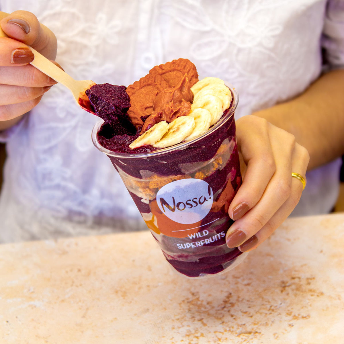 Açaí &amp; guarana sorbet